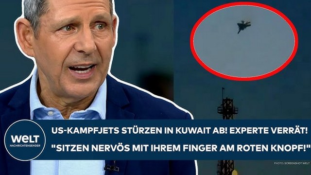 IRAN: US-Kampfjets stürzen in Kuwait ab! Experte! „Sitzen nervös mit ihrem Finger am roten Knopf!“