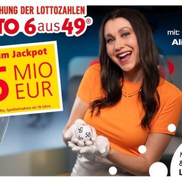 Die Ziehung der Lottozahlen vom 25. April 2026