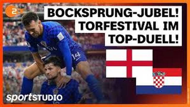 Fußball-WM: England – Kroatien 4:2