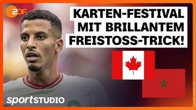 Fußball-WM Achtelfinale: Kanada – Marokko 0:3