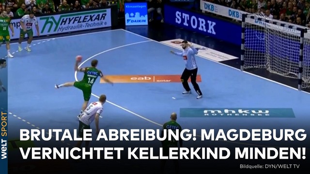 #weltsport : 17 Tore Vorsprung! SC Magdeburg demütigt die GWD Minden! | Highlights Handball  Bundesliga