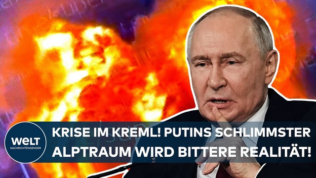 UKRAINE-KRIEG: KRISE IM KREML! Putins schlimmster Alptraum wird bittere Realität!