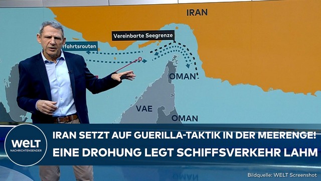 IRAN: Guerillakrieg im Golf! Gerüchte über geheime Unterwasser-Militärbasen lähmen Schiffsverkehr