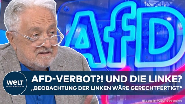 DEUTSCHLAND: AfD-Verbot!? „Linke sollte beobachtet werden“ Knallharte Analyse von Henrik M. Broder