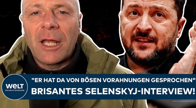 PUTINS KRIEG: „Er hat da von bösen Vorahnungen gesprochen!“ Brisantes Selenskyj-Interview!