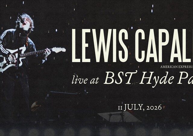 Lewis Capaldi am 11. Juli im Livestream live aus London mit seiner größten ausverkauften Headline Show aller Zeiten!