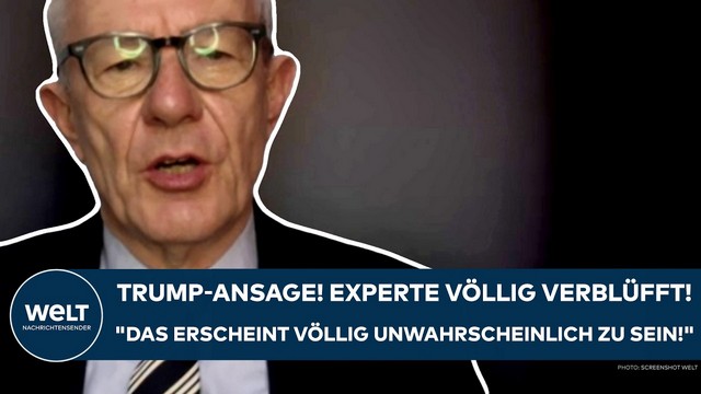 IRAN-KRIEG: Trump-Ansage! Experte völlig verblüfft! „Das erscheint völlig unwahrscheinlich zu sein!“