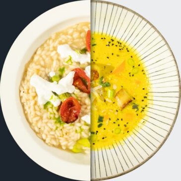 Die Küchenschlacht: Risotto mit grünem Spargel vs. Kokos-Kurkuma-Suppe vom 29. April 2026