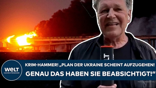 UKRAINE-KRIEG: Krim-Hammer! „Plan der Ukraine scheint aufzugehen! Genau das haben sie beabsichtigt!“