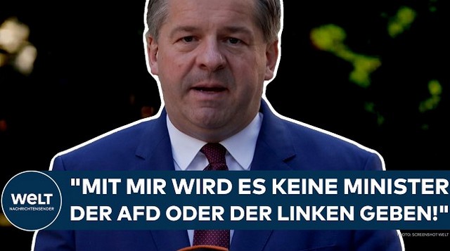SACHSEN-ANHALT: „Mit mir wird es keine Minister der AfD oder der Linken geben!“ – Sven Schulze (CDU)