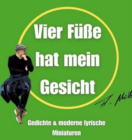 Andreas Müller stellt Lyrik-Debüt „Vier Füße hat mein Gesicht“ vor / Lyrik in der Reihe „Die Regionale Lesestunde“  am Donnerstag in der Stadtbibliothek Magdeburg